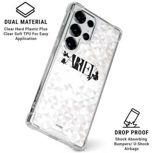 Disney Princess Ariel Chromatic Galaxy S25 Ultra Clear Case