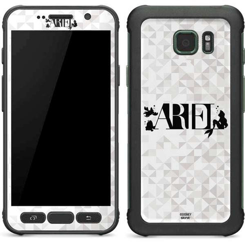 Disney Princess Ariel Chromatic Galaxy S7 Active Skin