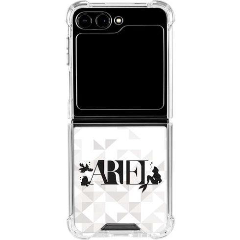 Disney Princess Ariel Chromatic Galaxy Z Flip6 Clear Case
