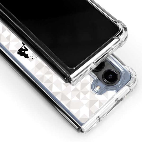 Disney Princess Ariel Chromatic Galaxy Z Fold5 5G Clear Case