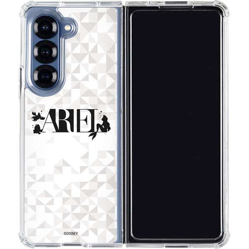 Disney Princess Ariel Chromatic Galaxy Z Fold6 Clear Case