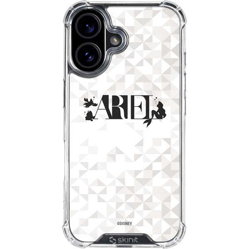 Disney Princess Ariel Chromatic iPhone 16 Plus Clear Case