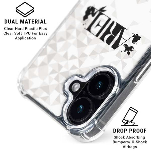 Disney Princess Ariel Chromatic iPhone 16 Plus Clear Case