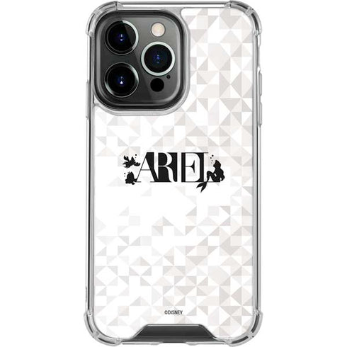 Disney Princess Ariel Chromatic iPhone 16 Pro Clear Case