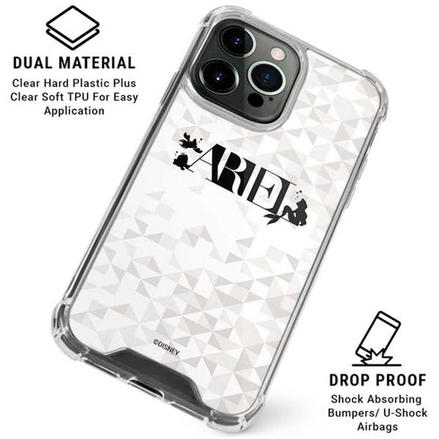 Disney Princess Ariel Chromatic iPhone 16 Pro Max Clear Case