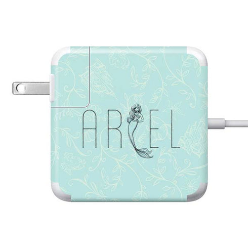Disney The Little Mermaid Ariel Daydreamer Art 85W Power Adapter (15 and 17 inch MacBook Pro Charger) Skin