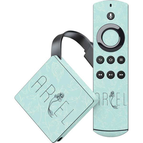 Disney The Little Mermaid Ariel Daydreamer Art Amazon Fire TV Skin
