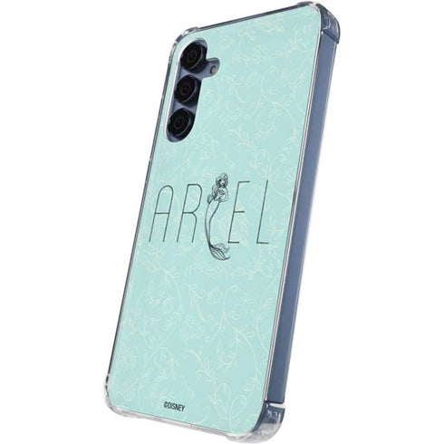 Disney The Little Mermaid Ariel Daydreamer Art Galaxy A35 5G Clear Case