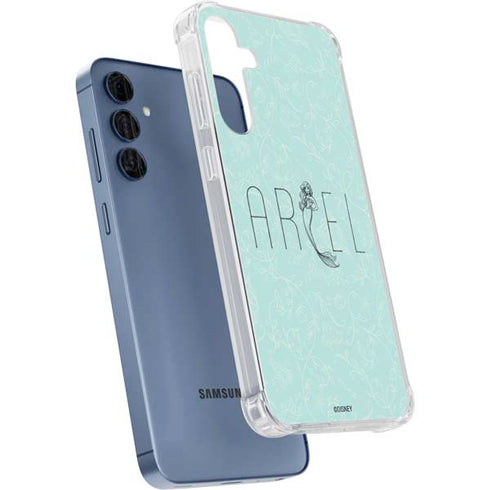 Disney The Little Mermaid Ariel Daydreamer Art Galaxy A55 5G Clear Case