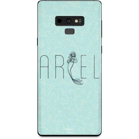 Disney The Little Mermaid Ariel Daydreamer Art Galaxy Note 9 Skin