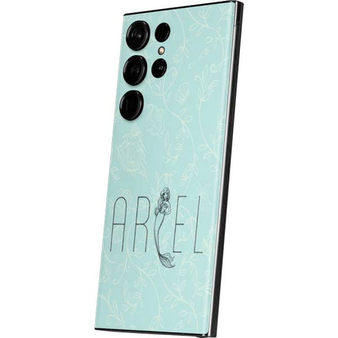 Disney The Little Mermaid Ariel Daydreamer Art Galaxy Skins