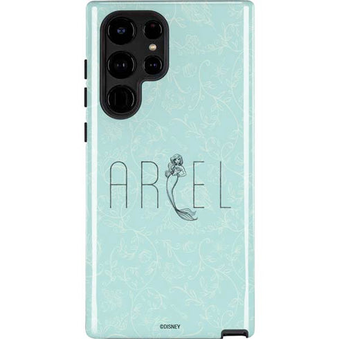 Disney The Little Mermaid Ariel Daydreamer Art Galaxy Cases