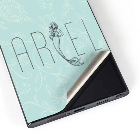 Disney The Little Mermaid Ariel Daydreamer Art Galaxy S25 Ultra Skin