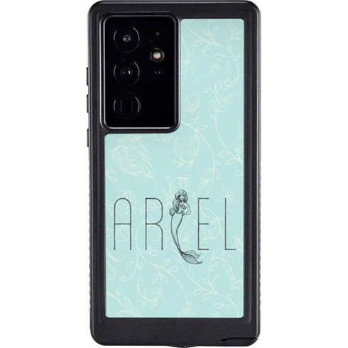 Disney The Little Mermaid Ariel Daydreamer Art Galaxy S24 Ultra Waterproof Case