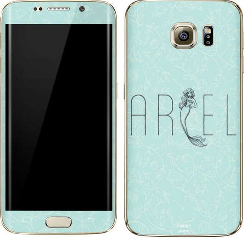 Disney The Little Mermaid Ariel Daydreamer Art Galaxy S7 Edge Skin