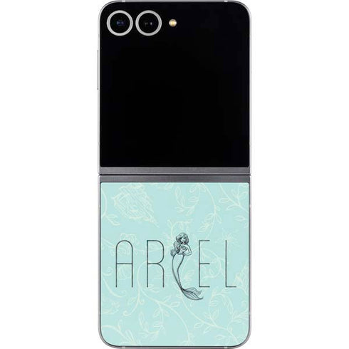 Disney The Little Mermaid Ariel Daydreamer Art Galaxy Z Flip6 Skin