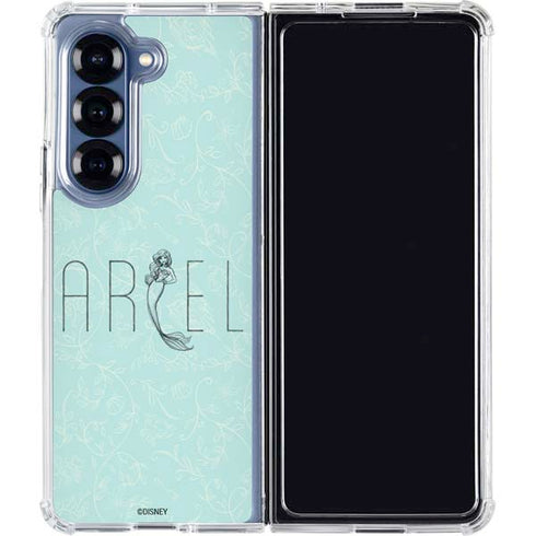 Disney The Little Mermaid Ariel Daydreamer Art Galaxy Z Fold6 Clear Case
