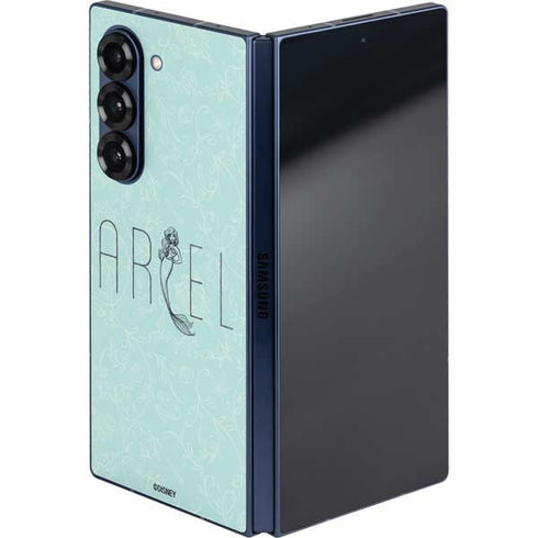 Disney The Little Mermaid Ariel Daydreamer Art Galaxy Z Fold6 Skin