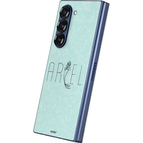 Disney The Little Mermaid Ariel Daydreamer Art Galaxy Z Fold6 Skin