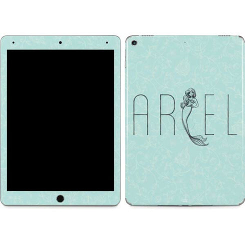 Disney The Little Mermaid Ariel Daydreamer Art iPad Skins
