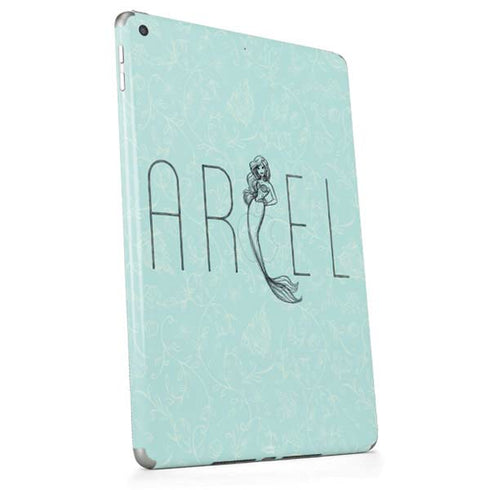Disney The Little Mermaid Ariel Daydreamer Art Apple iPad Skin