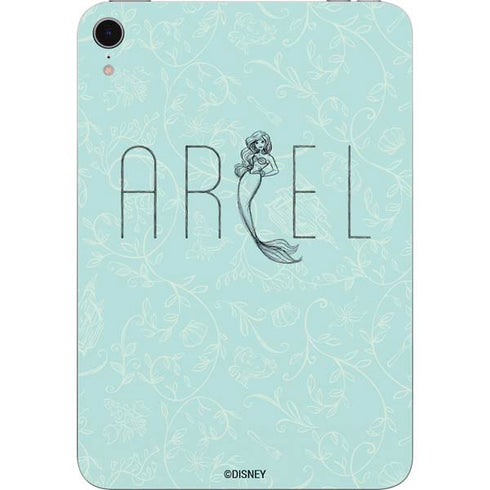 Disney The Little Mermaid Ariel Daydreamer Art Apple iPad Mini Skin