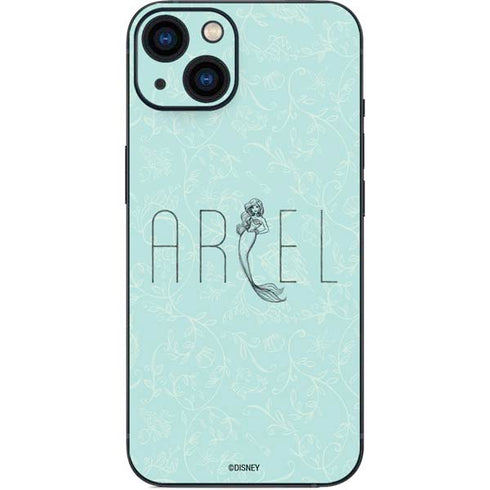 Disney The Little Mermaid Ariel Daydreamer Art iPhone Skins