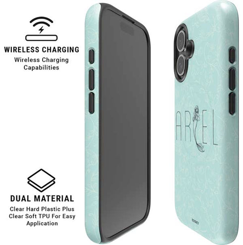 Disney The Little Mermaid Ariel Daydreamer Art iPhone 16 Magsafe Impact Case