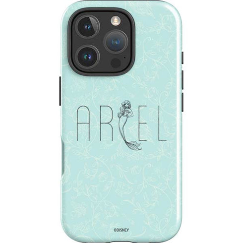 Disney The Little Mermaid Ariel Daydreamer Art iPhone 16 Pro Impact Case