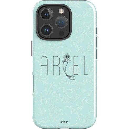 Disney The Little Mermaid Ariel Daydreamer Art iPhone 16 Pro Max Impact Case