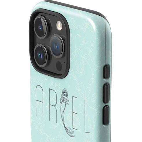 Disney The Little Mermaid Ariel Daydreamer Art iPhone 16 Pro Max Impact Case