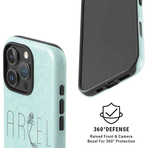 Disney The Little Mermaid Ariel Daydreamer Art iPhone 16 Pro Max Magsafe Impact Case