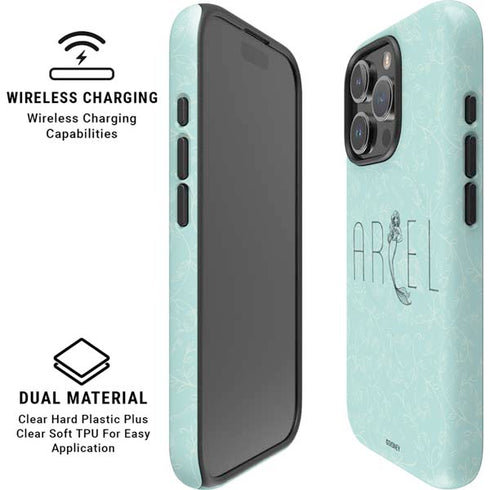 Disney The Little Mermaid Ariel Daydreamer Art iPhone 16 Pro Max Magsafe Impact Case