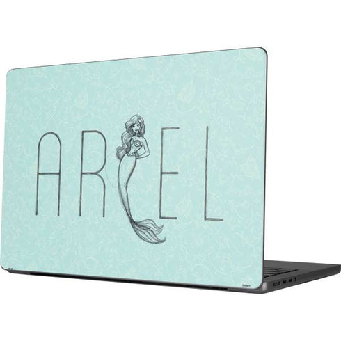 Disney The Little Mermaid Ariel Daydreamer Art Apple MacBook Pro 14-inch Skin