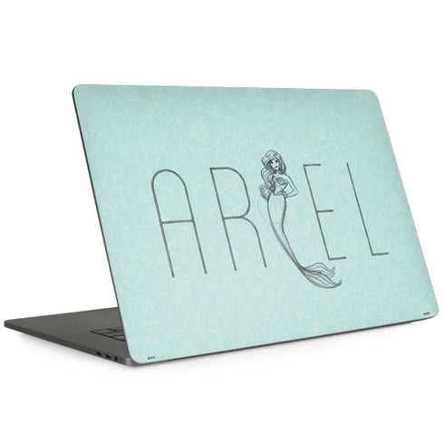Disney The Little Mermaid Ariel Daydreamer Art MacBook Skins