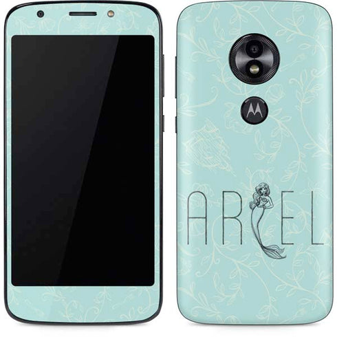 Disney The Little Mermaid Ariel Daydreamer Art Moto E5 Play Skin