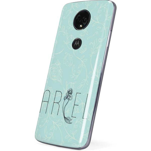 Disney The Little Mermaid Ariel Daydreamer Art Moto E5 Plus Skin