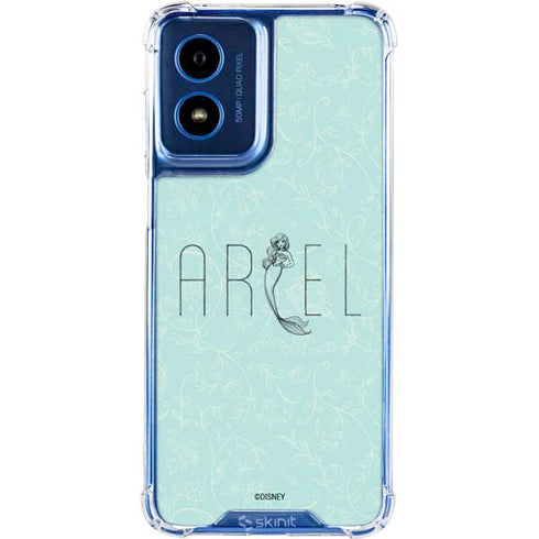 Disney The Little Mermaid Ariel Daydreamer Art Moto G 5G (2024) Clear Case