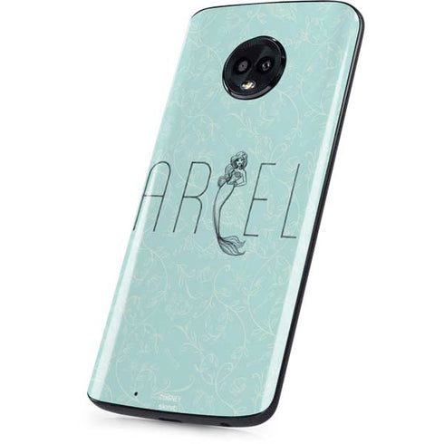 Disney The Little Mermaid Ariel Daydreamer Art Moto G6 Skin