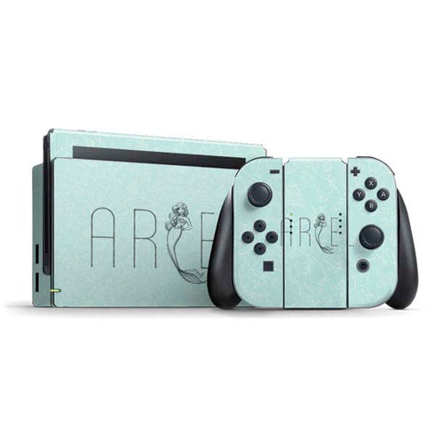Disney The Little Mermaid Ariel Daydreamer Art Nintendo Skins