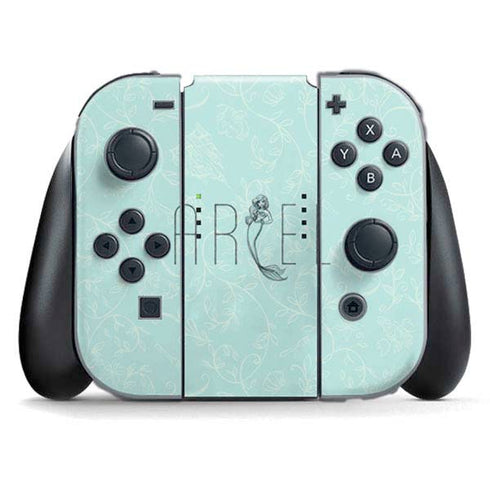 Disney The Little Mermaid Ariel Daydreamer Art Nintendo Switch (2017-2021) Joy-Con Controller Skin