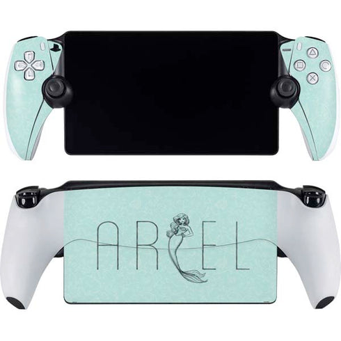 Disney The Little Mermaid Ariel Daydreamer Art PlayStation Portal Remote Player Skin