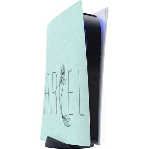 Disney The Little Mermaid Ariel Daydreamer Art PlayStation PS5 Skins