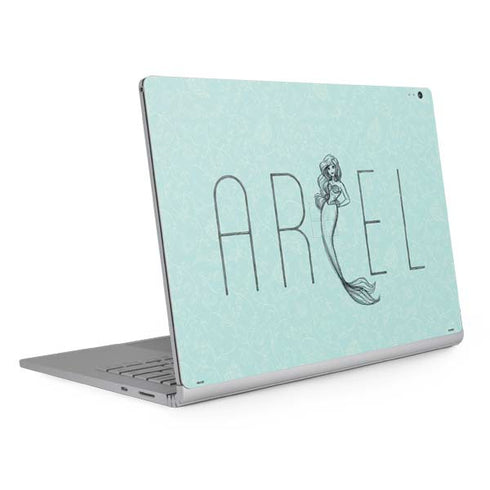 Disney The Little Mermaid Ariel Daydreamer Art Surface Book 2 15in Skin