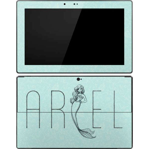 Disney The Little Mermaid Ariel Daydreamer Art Surface Pro Tablet Skin
