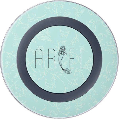 Disney The Little Mermaid Ariel Daydreamer Art Wireless Charger Skin