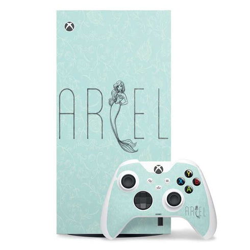 Disney The Little Mermaid Ariel Daydreamer Art Xbox Series X Skins
