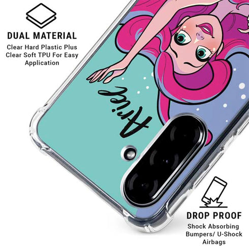 Disney Ariel Galaxy A36 5G Clear Case