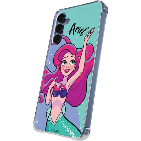 Disney Ariel Galaxy A55 5G Clear Case
