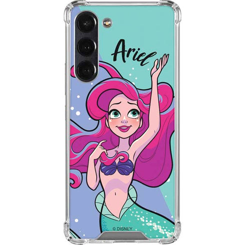 Disney Ariel Galaxy S24 FE Clear Case